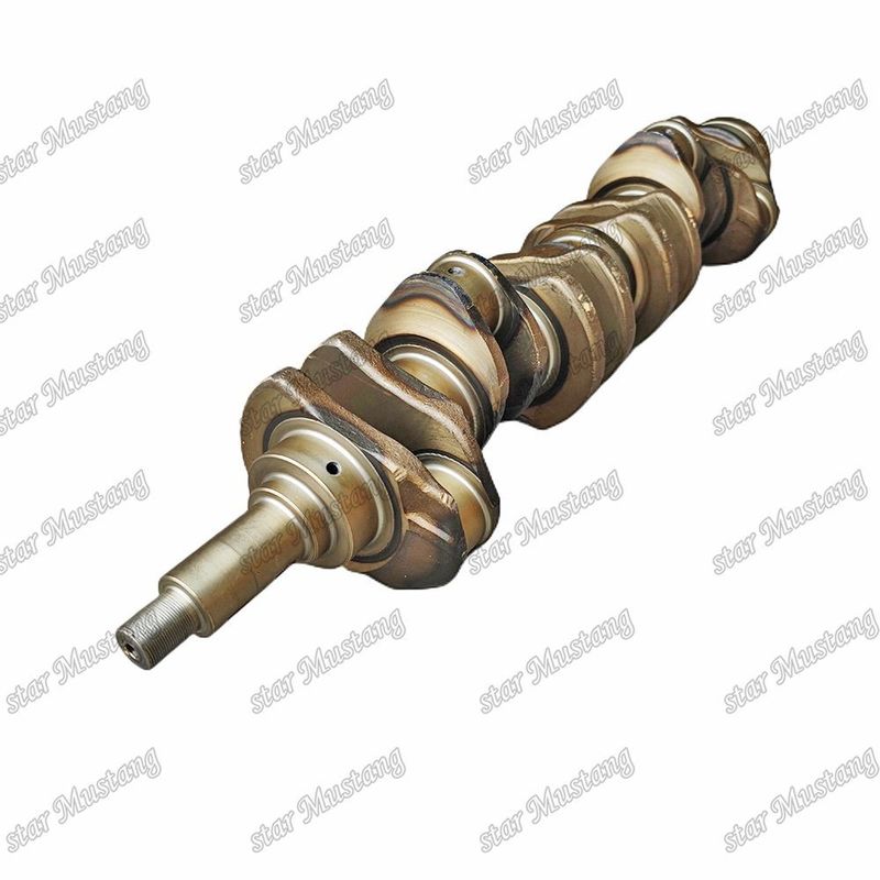 Crankshaft C6.4 320D Çelik 2611544 2769387 294-1749 Caterpillar Dizel Motoru Tamir Parçaları için