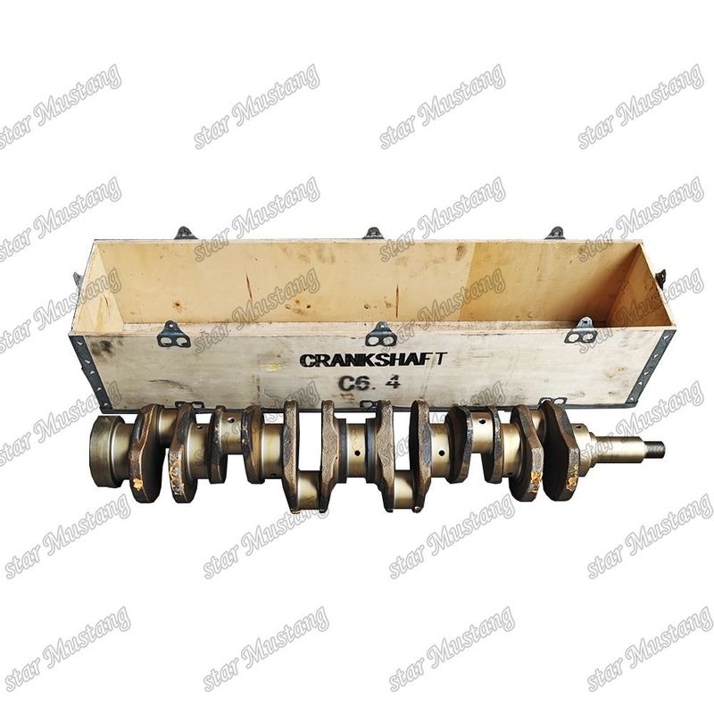 Crankshaft C6.4 320D Çelik 2611544 2769387 294-1749 Caterpillar Dizel Motoru Tamir Parçaları için