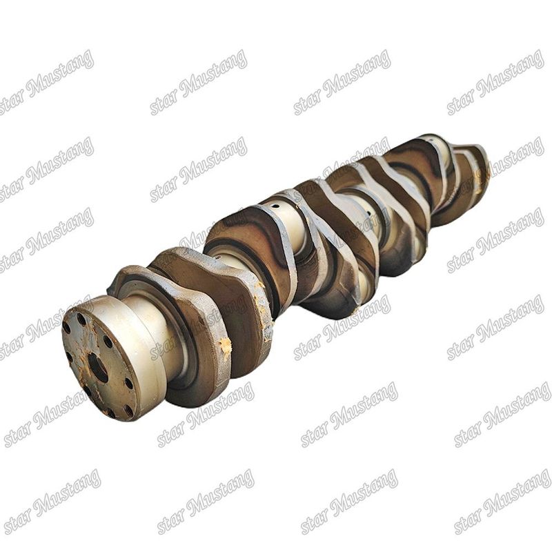 Crankshaft C6.4 320D Çelik 2611544 2769387 294-1749 Caterpillar Dizel Motoru Tamir Parçaları için