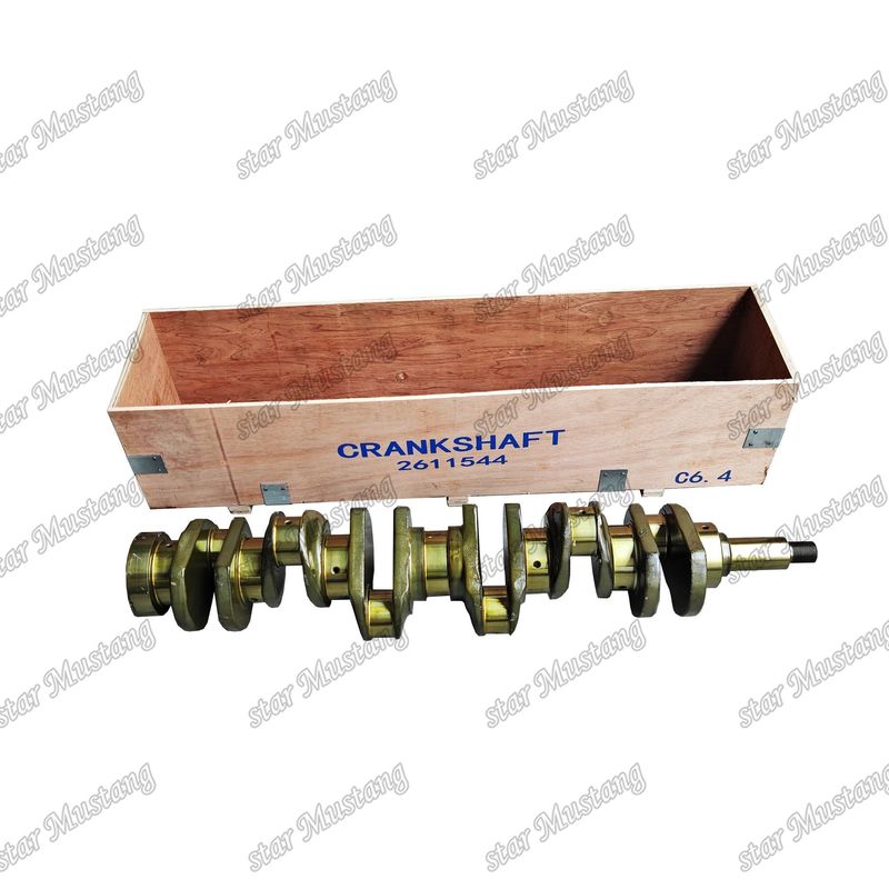 Crankshaft C6.4 Caterpillar dizel motoru tamir parçaları için dökme çelik 2611544 2941749 294-1749