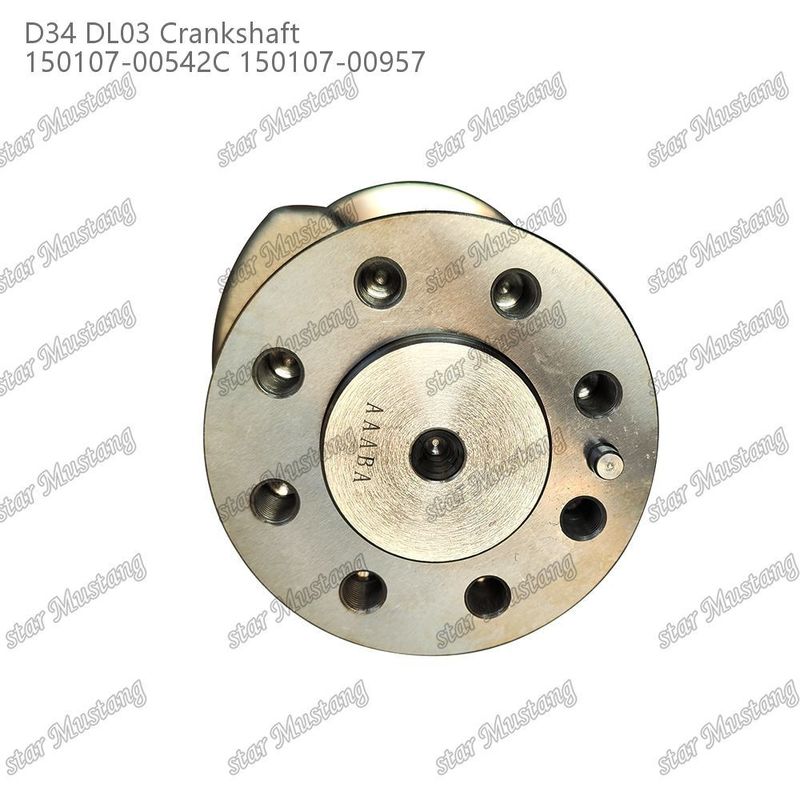 D34 DL03 Motor Krankı 150107-00542C 150107-00957 Doosan DAEWOO Motor yedek parçaları için