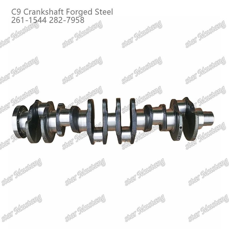 Krankşaft C9 Hatay çelik 261-1544 282-7958 Caterpillar Dizel Motoru Tamir Parçaları için