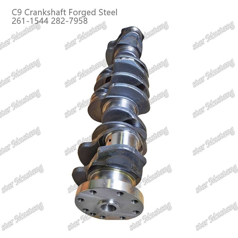 Krankşaft C9 Hatay çelik 261-1544 282-7958 Caterpillar Dizel Motoru Tamir Parçaları için