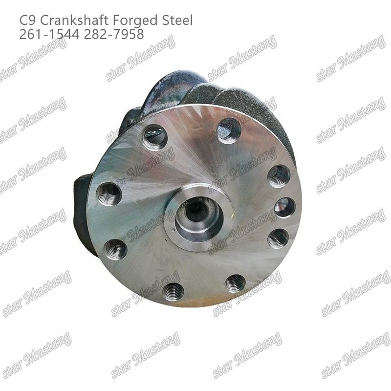 Krankşaft C9 Hatay çelik 261-1544 282-7958 Caterpillar Dizel Motoru Tamir Parçaları için