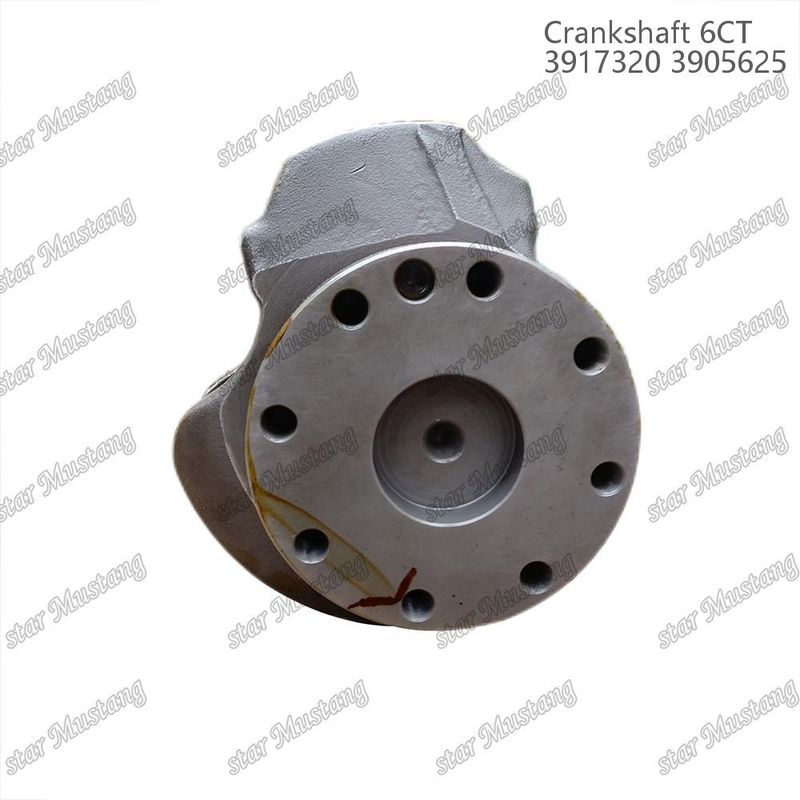 Crank shaft 6CT 3917320 3905625 Cummins Dizel Motorları Tamir Parçaları için Döşemeli Çelik