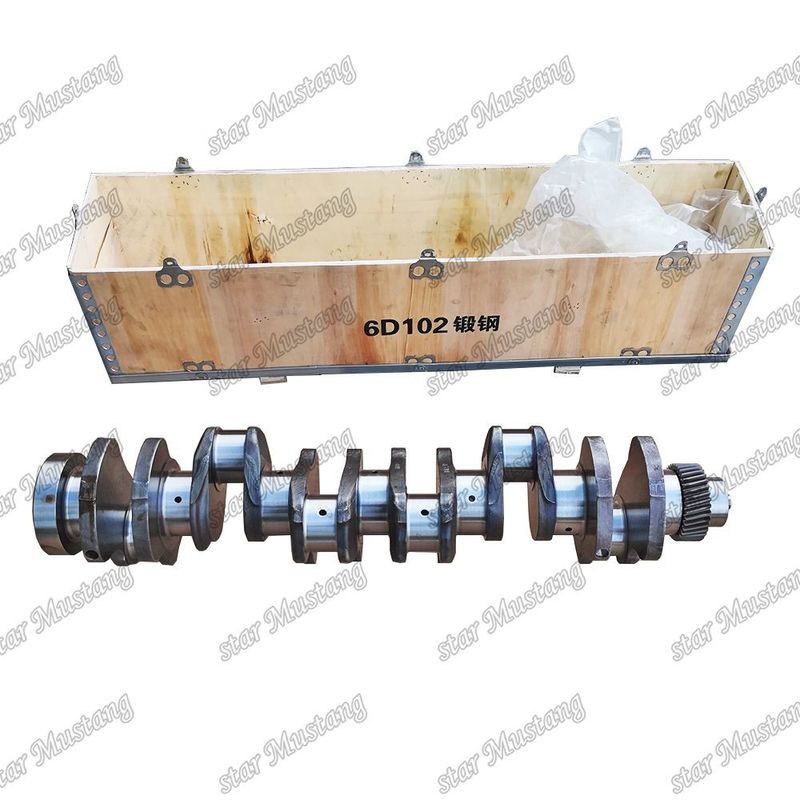 Krankşaft 6D102 6BT 6BT5.9 Cummins Dizel Motoru Tamir Parçaları için 6735-01-1310 3907804 3929037 3908032