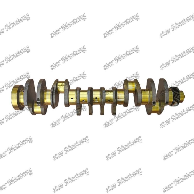 Krankşaft 6D102 6BT 6BT5.9 Cummins dizel motor tamir parçaları için dökme çelik 6735-01-1310 3907804 3929037 3908032