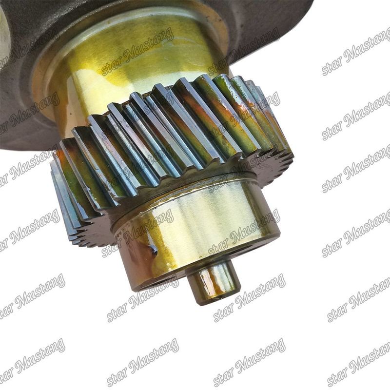 Krankşaft 6D102 6BT 6BT5.9 Cummins dizel motor tamir parçaları için dökme çelik 6735-01-1310 3907804 3929037 3908032
