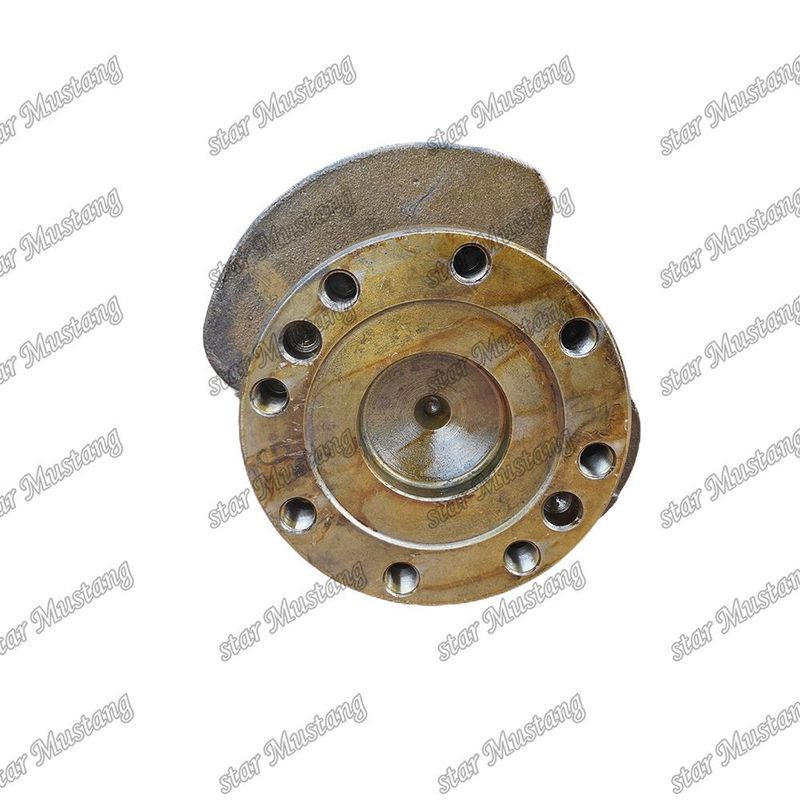 Krankşaft 6D102 6BT 6BT5.9 Cummins dizel motor tamir parçaları için dökme çelik 6735-01-1310 3907804 3929037 3908032