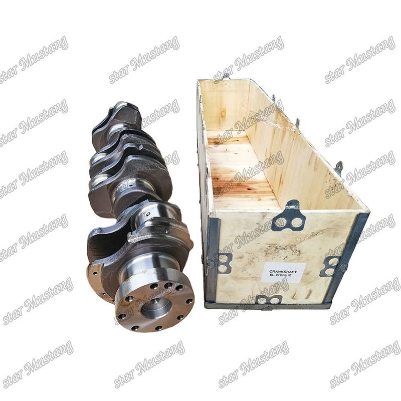 Crank shaft 6L Cummins dizel motor tamir parçaları için elektrikli enjeksiyon dövme çelik 3965009