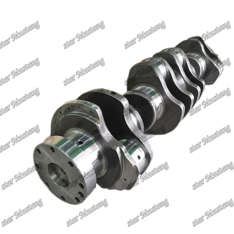Crank shaft 6L Cummins dizel motor tamir parçaları için elektrikli enjeksiyon dövme çelik 4989436