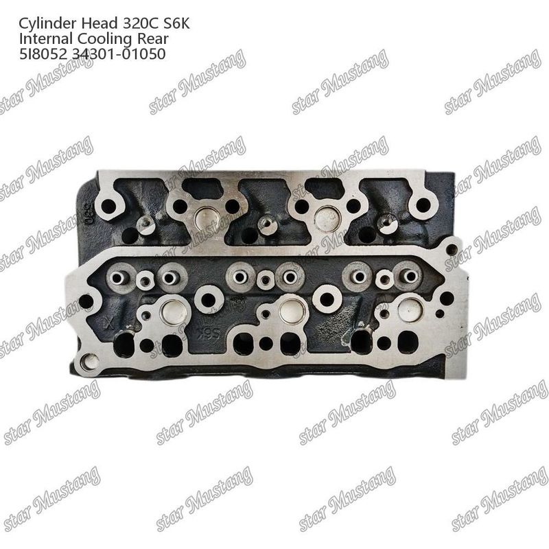 320C S6K Motor Silindir Kafası İç Soğutucu Arka 5I8052 34301-01050 Mitsubishi için CAT motor yedek parçaları için