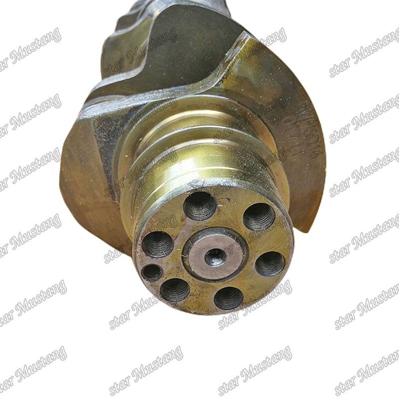 Krank şaftı 6D16T Ana rulman Boyutu 80mm Conrod rulman 65mm ME130937 ME032800 Mitsubishi dizel motor tamir parçaları için