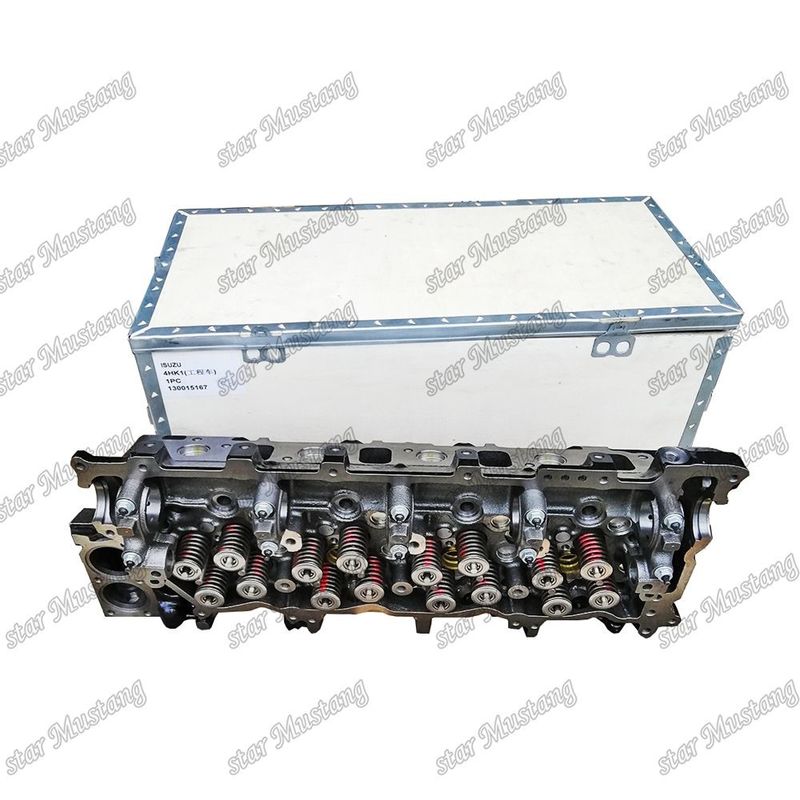 Silindir başı montajı 4HK1 8-97383-041-1 8-98008-363-8 8-98170-617-1 8-98018-454-6 8-98170-619-0 Mühendislik aracı