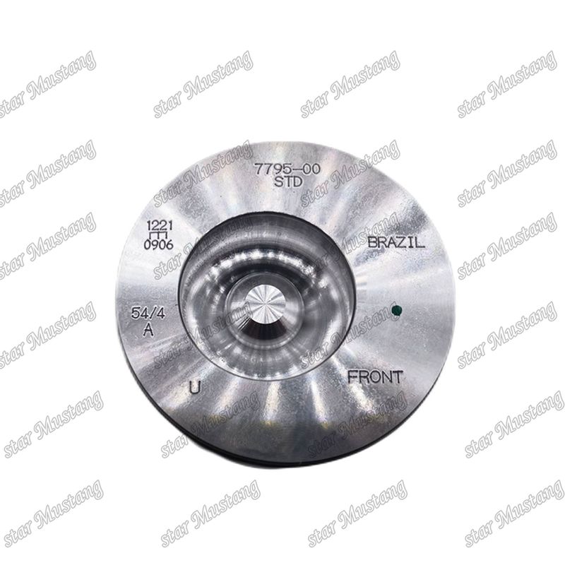 Piston 4BT 4D102 6BT 6BT5.9 6D102 50mm Yanma Odası 3957795 3807795 Cummins Dizel Motoru Tamir Parçaları İçin