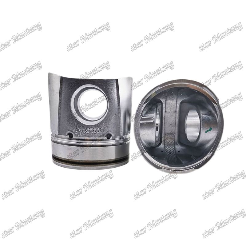 Piston 4BT 4D102 6BT 6BT5.9 6D102 50mm Yanma Odası 3957795 3807795 Cummins Dizel Motoru Tamir Parçaları İçin