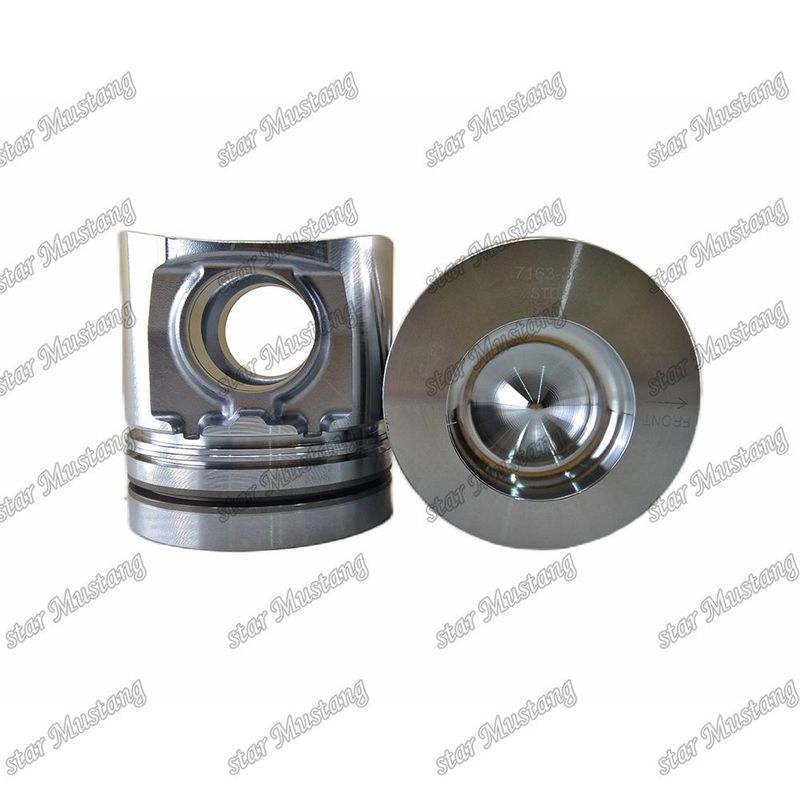 Piston 4BT3.9 6BT5.9 59mm Yanma Odası 3907163 Cummins Dizel Motoru Tamir Parçaları İçin