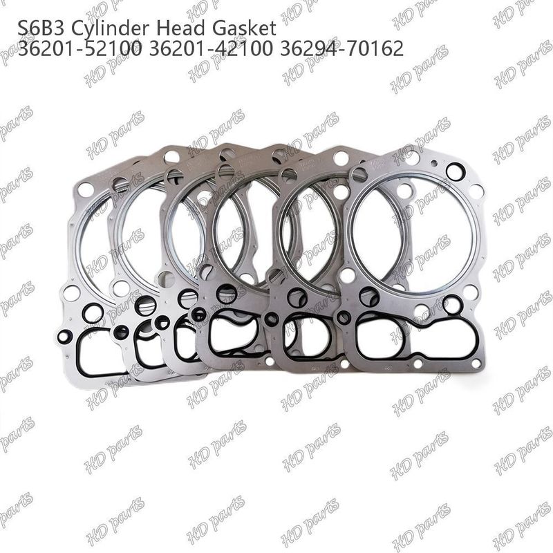 S6B3 36201-52100 36201-42100 36294-70162 Mitsubishi motor yedek parçaları için silindir gazket