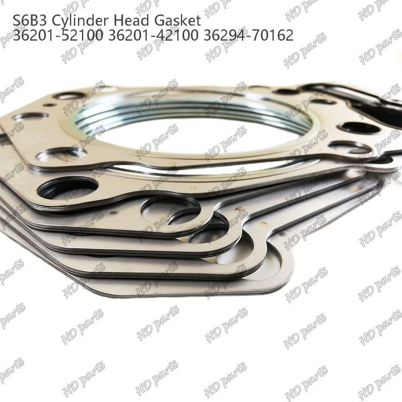 S6B3 36201-52100 36201-42100 36294-70162 Mitsubishi motor yedek parçaları için silindir gazket