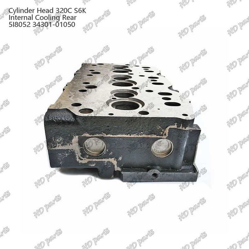 Silindir başlığı 320C S6K İç soğutma Arka 5I8052 34301-01050 Mitsubishi motor yedek parçaları için