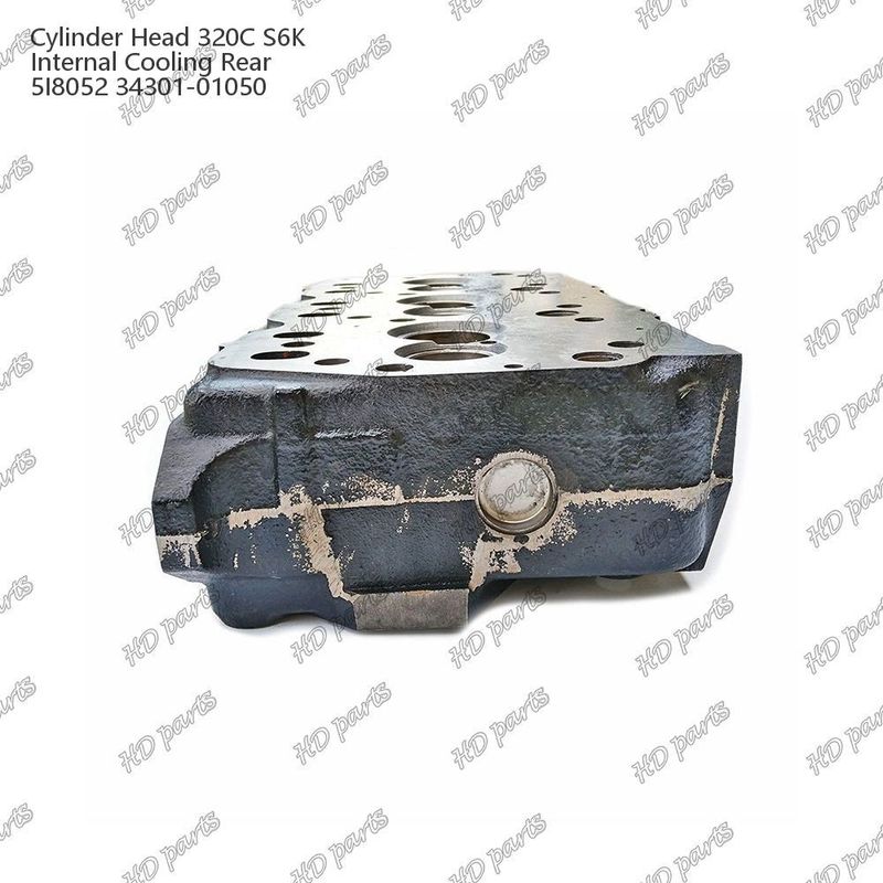 Silindir başlığı 320C S6K İç soğutma Arka 5I8052 34301-01050 Mitsubishi motor yedek parçaları için