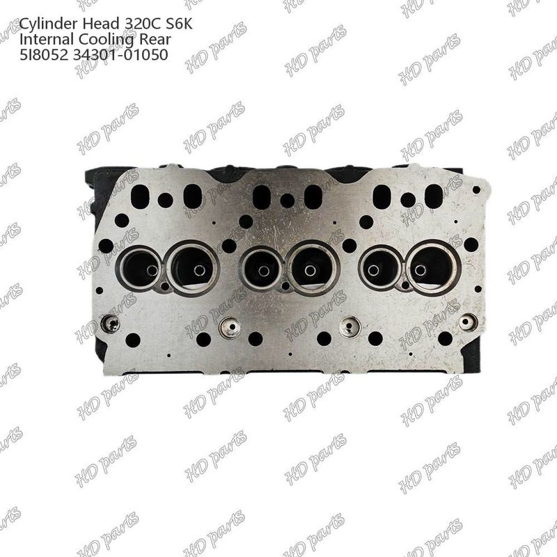 Silindir başlığı 320C S6K İç soğutma Arka 5I8052 34301-01050 Mitsubishi motor yedek parçaları için