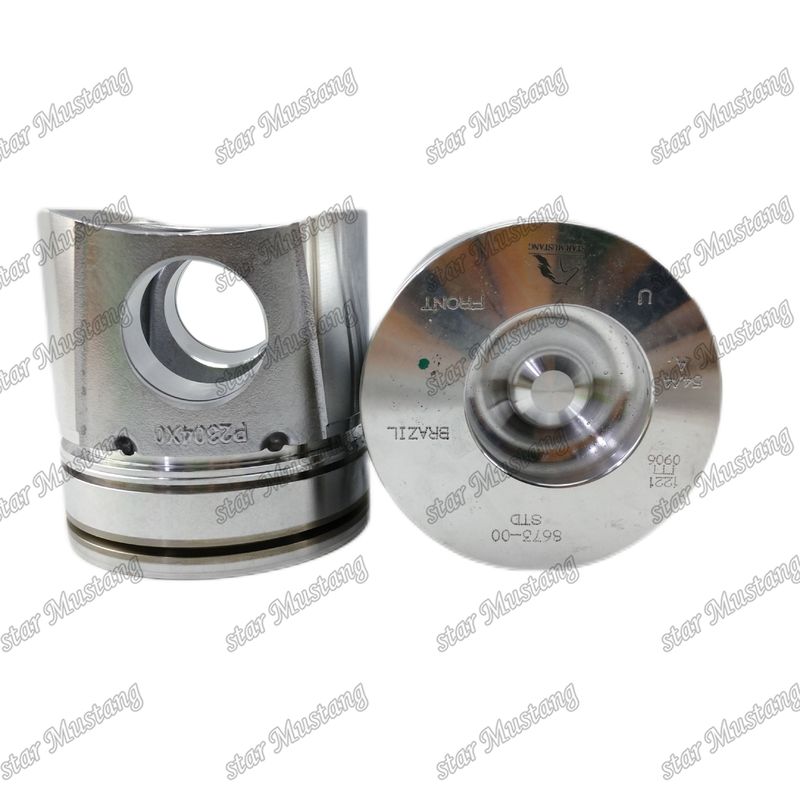 Cummins Dizel Motoru Tamir Parçaları için Piston 6BT5.9 3928673 50mm Yanma Odası