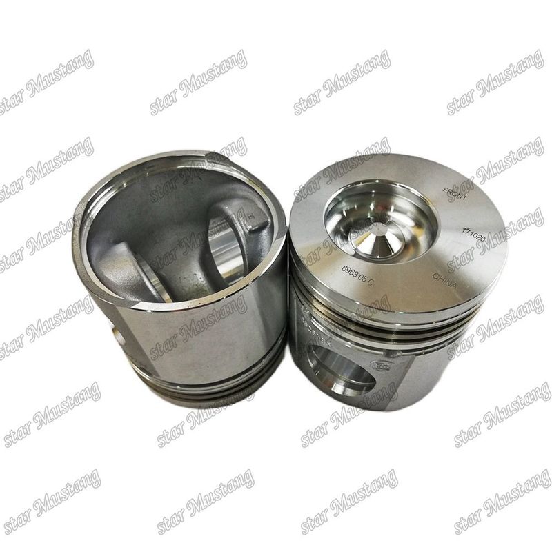 Cummins Dizel Motoru Tamir Parçaları için Piston 6CT 6D114 3926963 58mm Yanma Odası