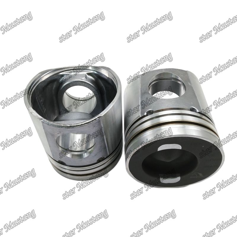 Piston 6CT 6D114 210HP 3919564 Cummins Dizel Motoru Tamir Parçaları için 63mm Yanma Odası