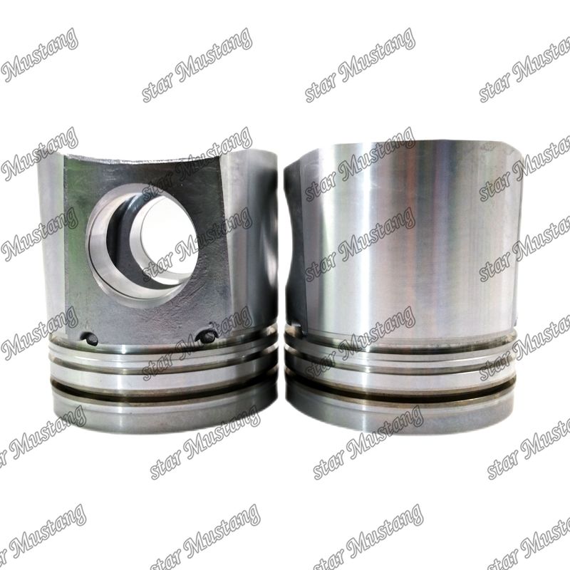 Piston 6CT 6D114 210HP 3919564 Cummins Dizel Motoru Tamir Parçaları için 63mm Yanma Odası