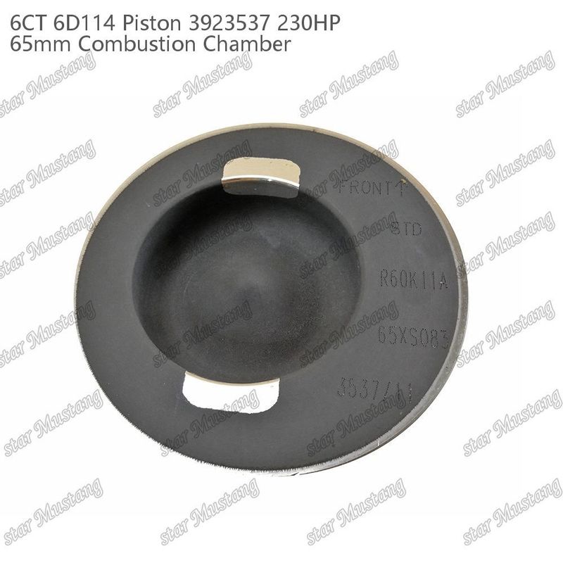 Cummins Dizel Motoru Tamir Parçaları için Piston 6CT 6D114 230HP 3923537 65mm Yanma Odası
