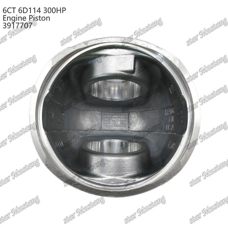 Cummins Dizel Motoru Tamir Parçaları için Piston 6CT 6D114 300HP 3917707 55mm Yanma Odası