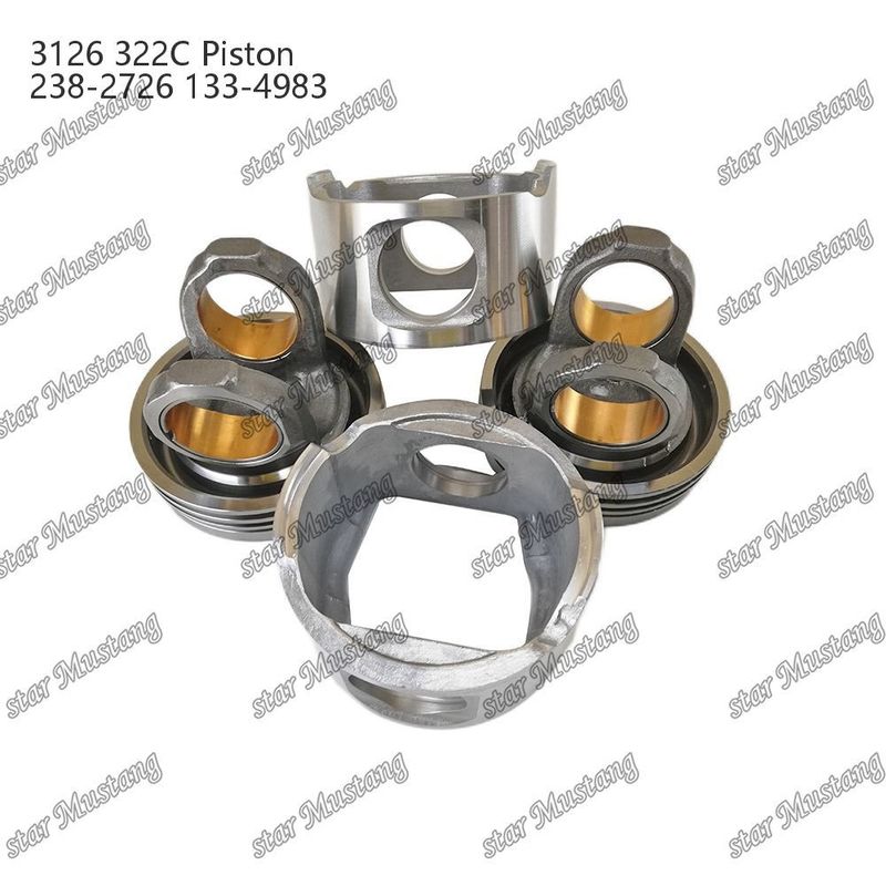 3126 322C Pinli Piston Oda Boyutu 74mm 238-2726 133-4983