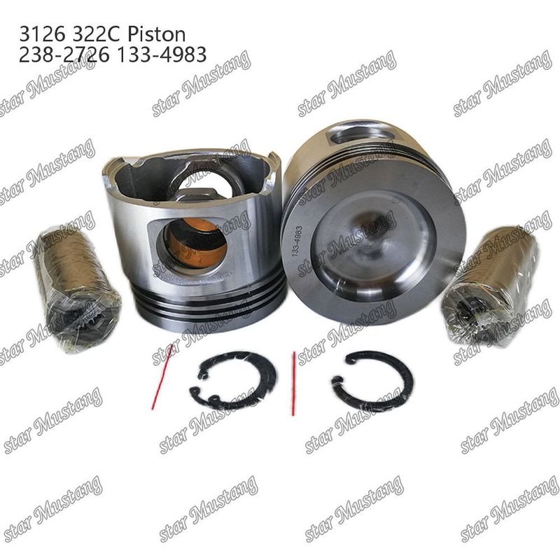 3126 322C Pinli Piston Oda Boyutu 74mm 238-2726 133-4983