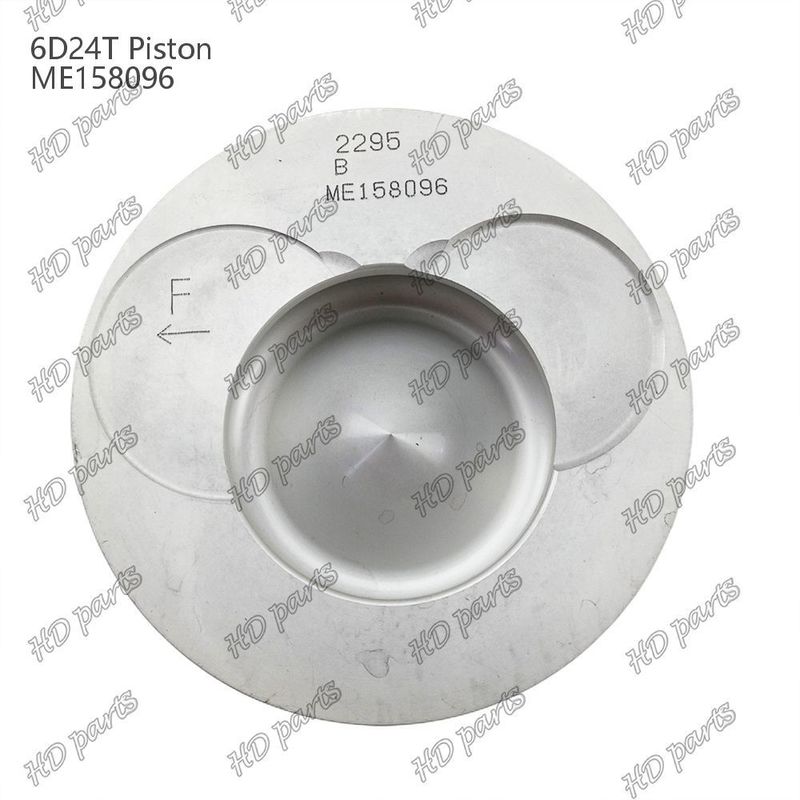 Piston 6D24T Yanma odası 69mm 3.3 çift eğimli x3x4mm ME158096 Mitsubishi Motor yedek parçaları için