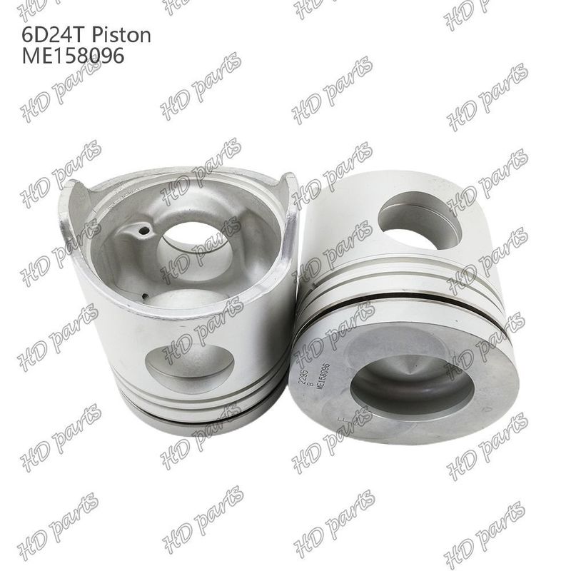 Piston 6D24T Yanma odası 69mm 3.3 çift eğimli x3x4mm ME158096 Mitsubishi Motor yedek parçaları için