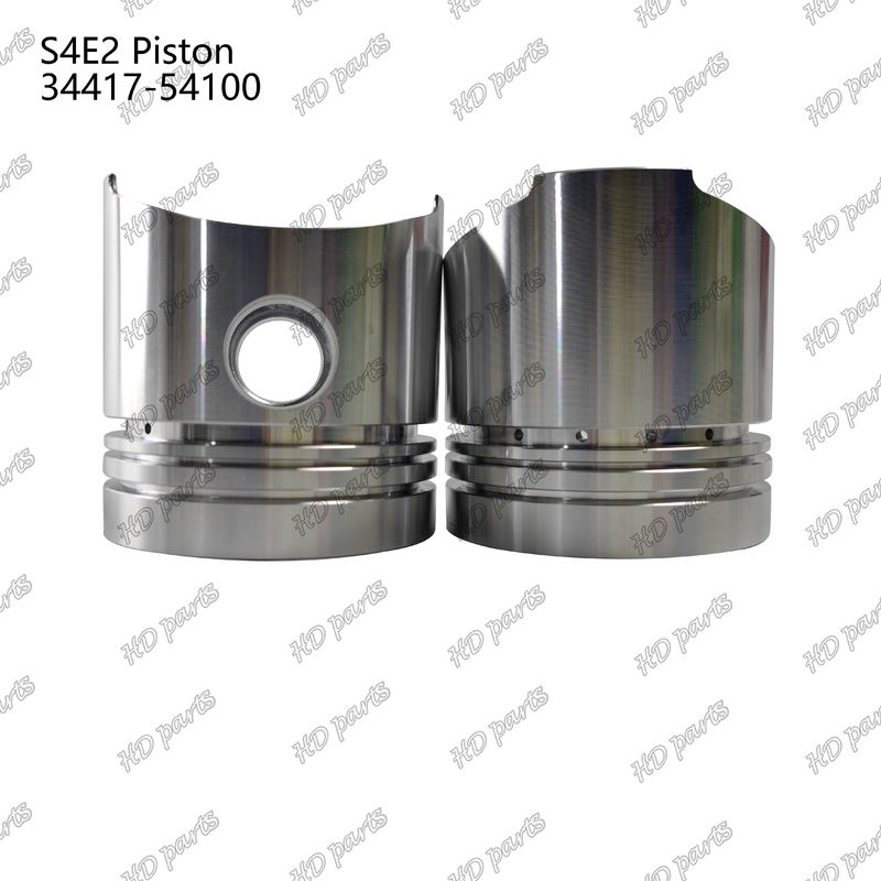 Piston S4E2 98mm yüksek 28mm iğne deliği 34417-54100 Mitsubishi Motor yedek parçaları için