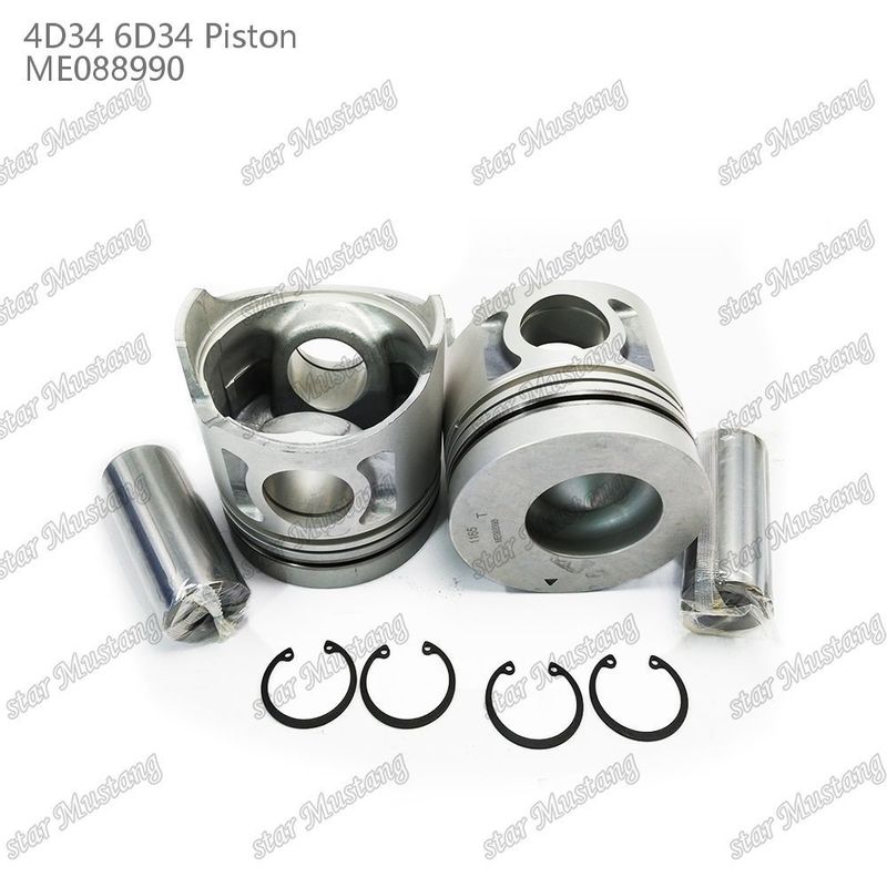 4D34 Motor Piston Pin Hole 36mm Alfin ile Yağsız Galeri ME088990 Mitsubishi Motor yedek parçaları için