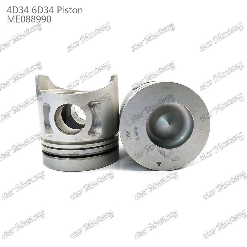 6D34 Motor Piston Pin Hole 36mm Alfin ile Yağsız Galeri ME088990 Mitsubishi Motor yedek parçaları için