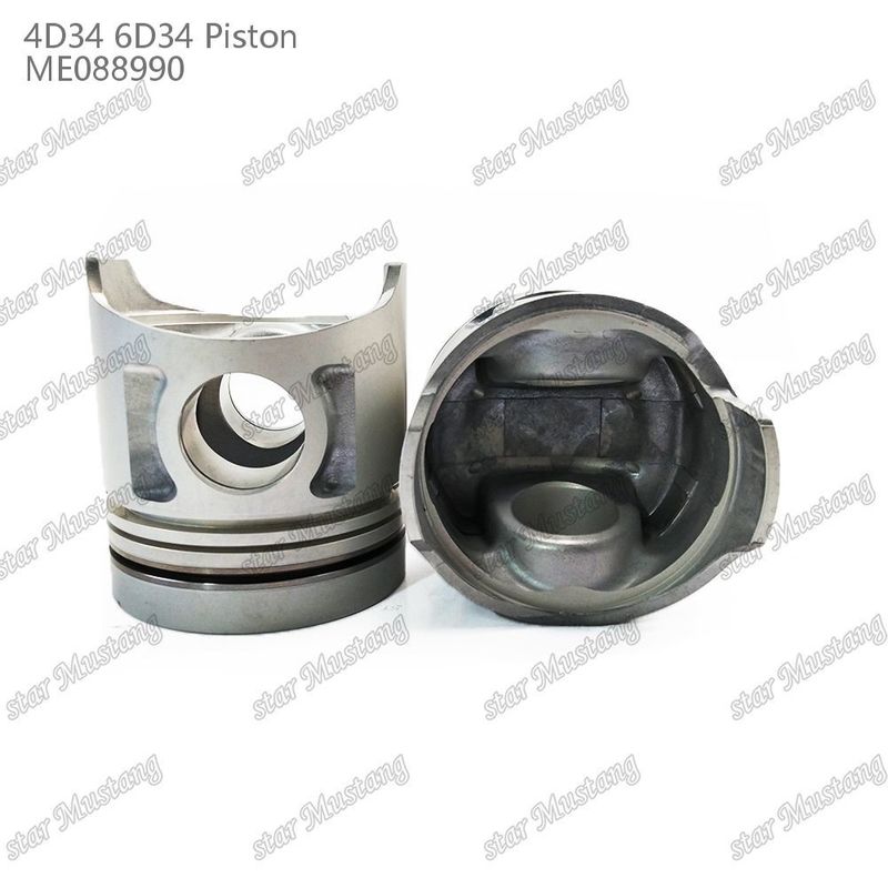 6D34 Motor Piston Pin Hole 36mm Alfin ile Yağsız Galeri ME088990 Mitsubishi Motor yedek parçaları için