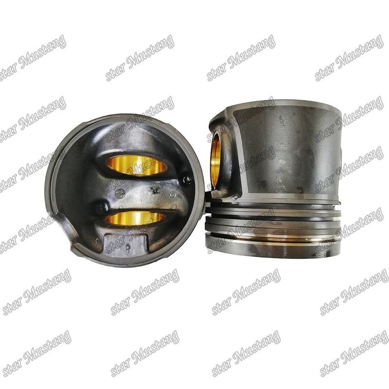 Piston 8.9L 6LTAA ISB6.7 ISB6.7L 4987914 4936496 Cummins Dizel Motoru Tamir Parçası için