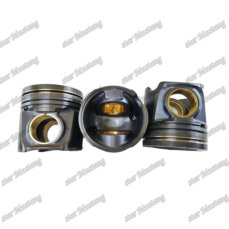 Piston 8.9L 6LTAA ISB6.7 ISB6.7L 4987914 4936496 Cummins Dizel Motoru Tamir Parçası için