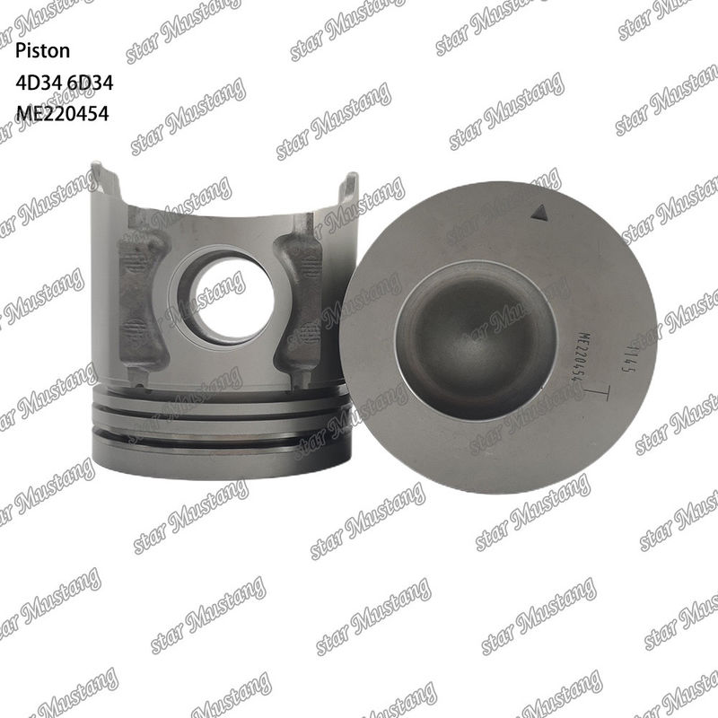 6D34 Motor Piston Pin Hole 36mm Alfin ile Yağ Galerisi ME220454 Mitsubishi Motor yedek parçaları için