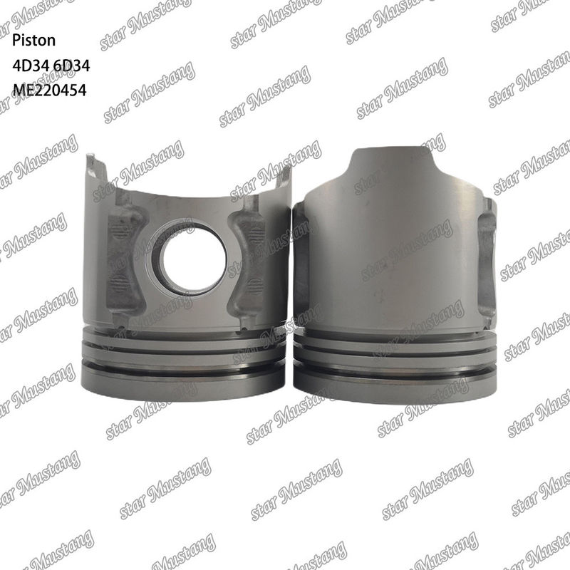 6D34 Motor Piston Pin Hole 36mm Alfin ile Yağ Galerisi ME220454 Mitsubishi Motor yedek parçaları için
