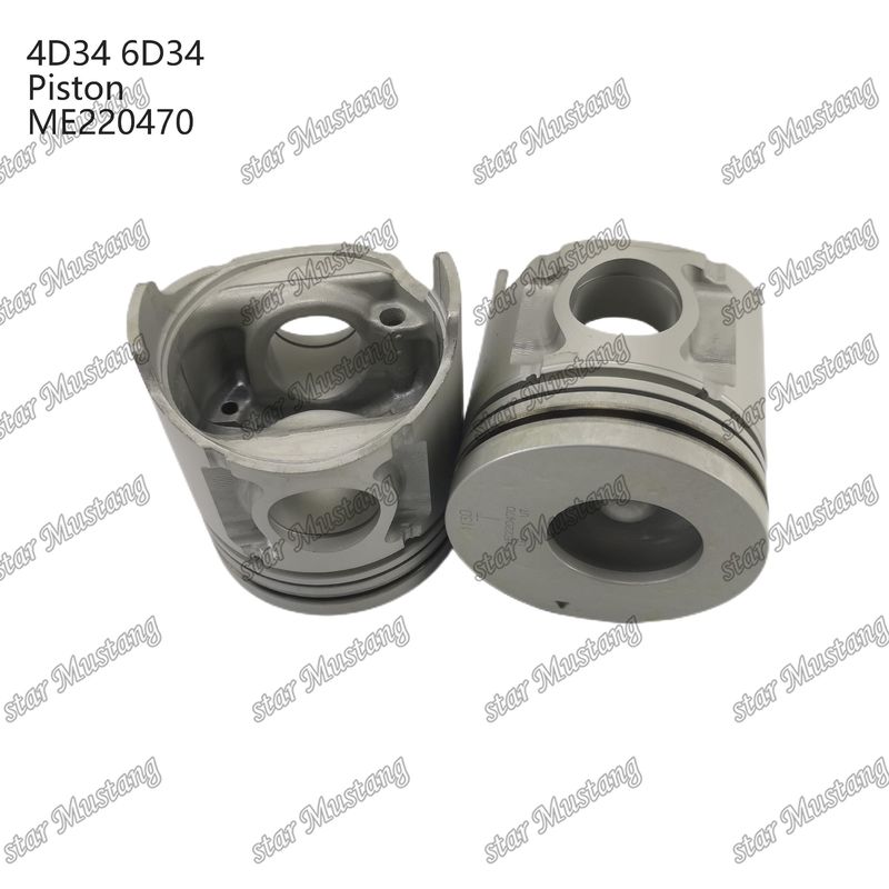 4D34 Motor Piston Pin Hole 36mm Alfin ile Yağ Galerisi ME220470 Mitsubishi Motor yedek parçaları için