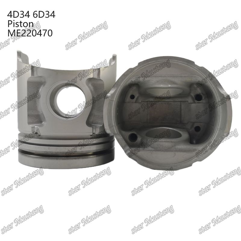 4D34 Motor Piston Pin Hole 36mm Alfin ile Yağ Galerisi ME220470 Mitsubishi Motor yedek parçaları için
