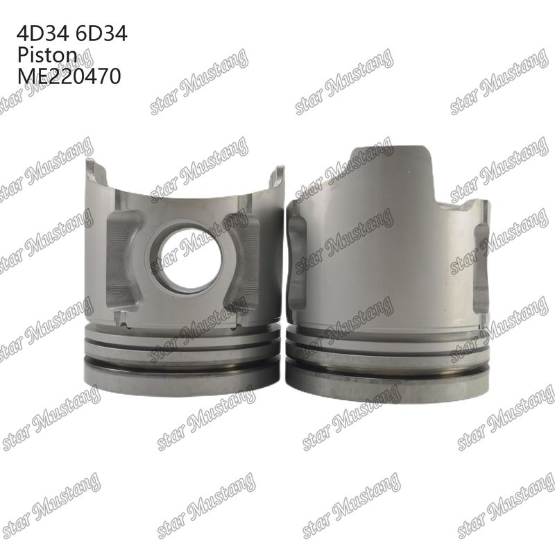 4D34 Motor Piston Pin Hole 36mm Alfin ile Yağ Galerisi ME220470 Mitsubishi Motor yedek parçaları için