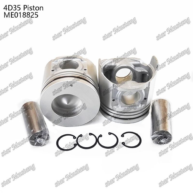 4D35 Motor Piston Alfin ile Yağsız Galeri ME018825 Mitsubishi Motor yedek parçaları için