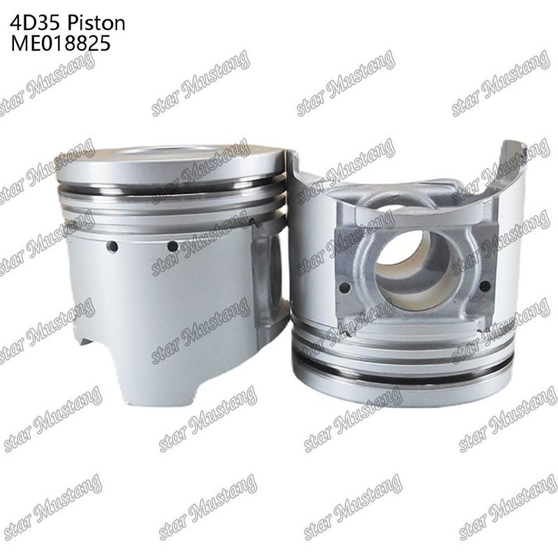 4D35 Motor Piston Alfin ile Yağsız Galeri ME018825 Mitsubishi Motor yedek parçaları için