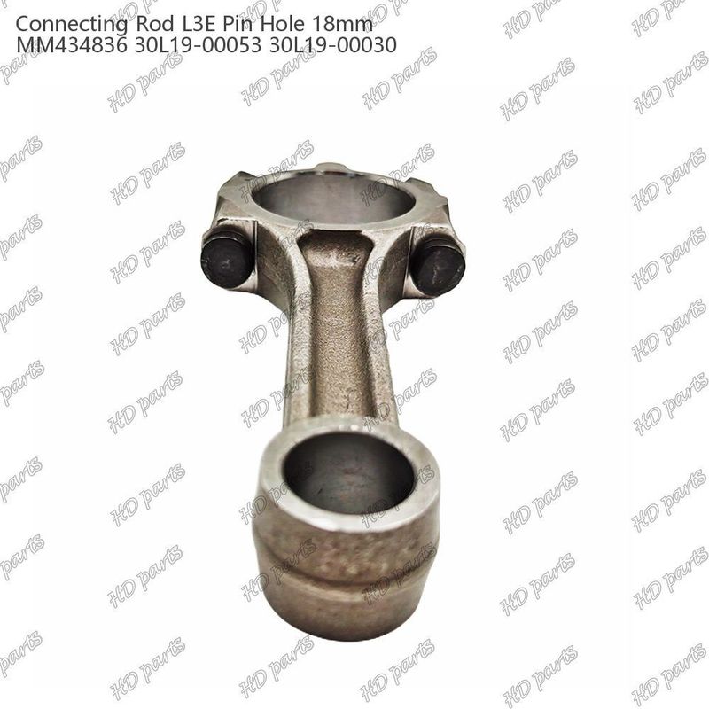 Mitsubishi Dizel Motoru Tamir Parçaları için Bağlayıcı çubuk L3E Pin Deliği 18mm MM434836 30L19-00053 30L19-00030